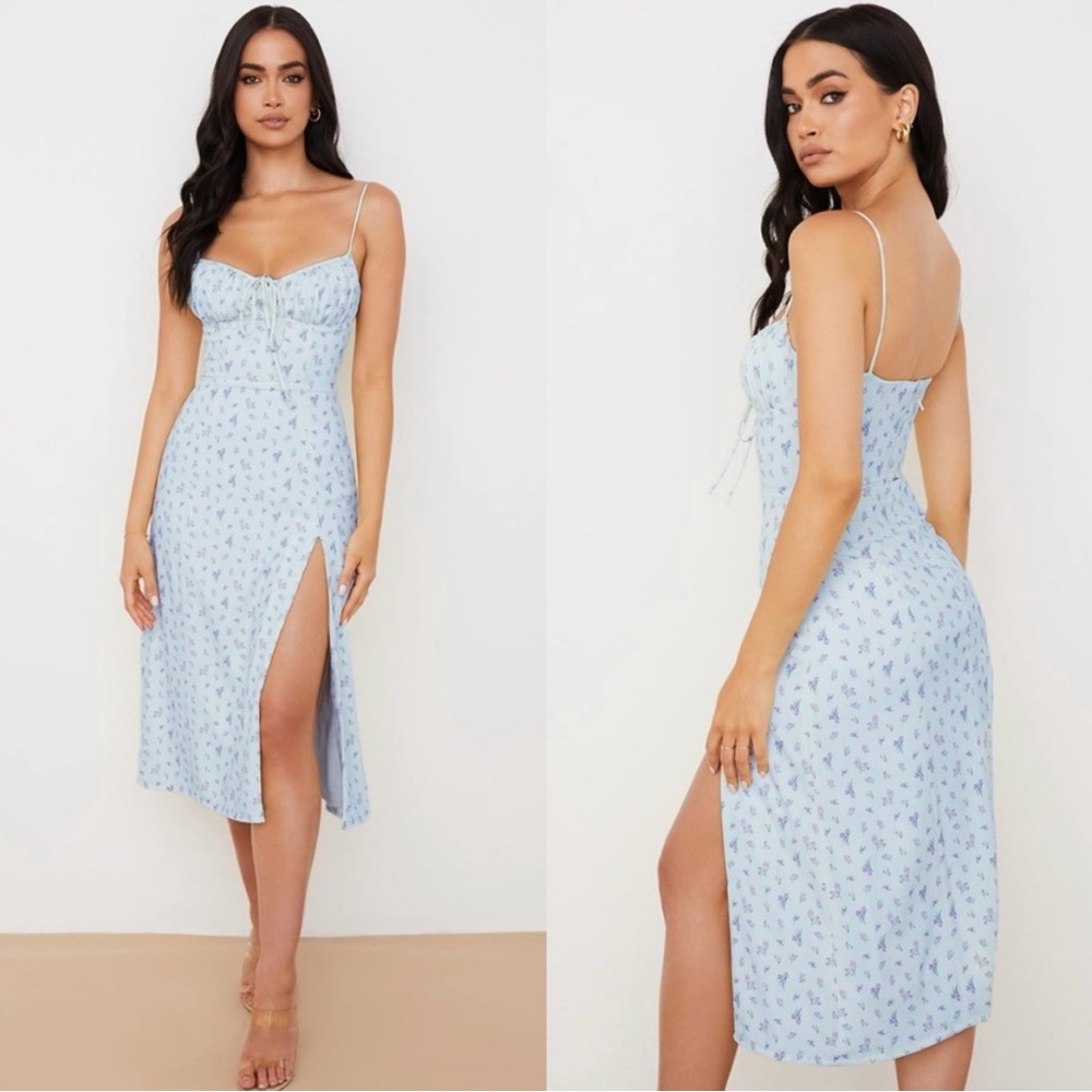 House of CB Blue Carina Dress XL - Picture 5 of 8
